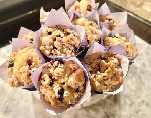 Bakery Style Blueberry Muffins